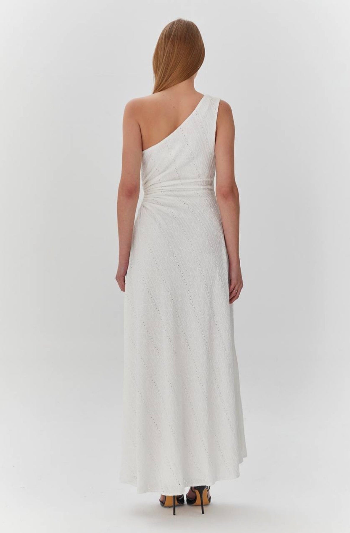 Lace Shoulder Dress