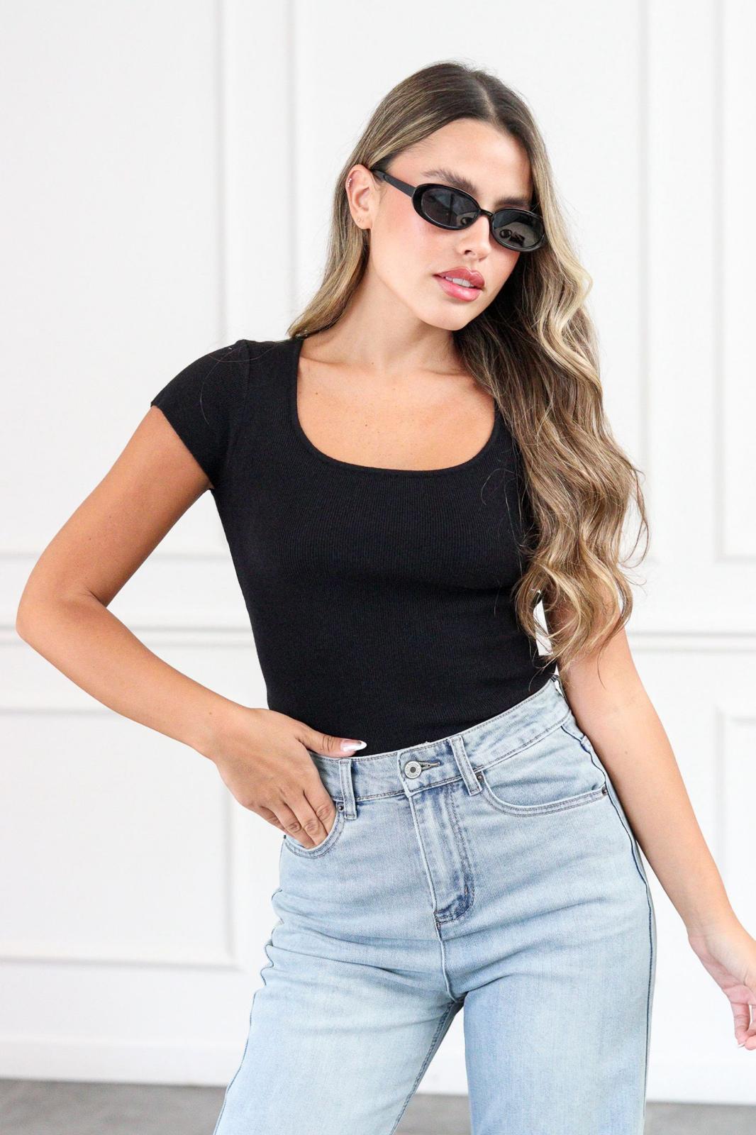 Basic Knit Blouse