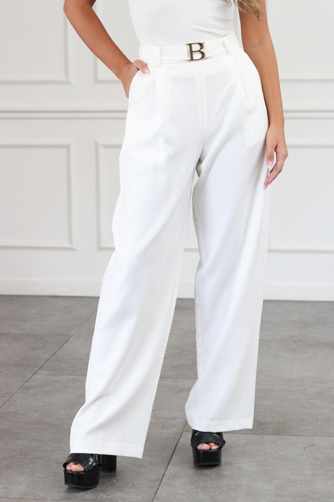 wide B trousers