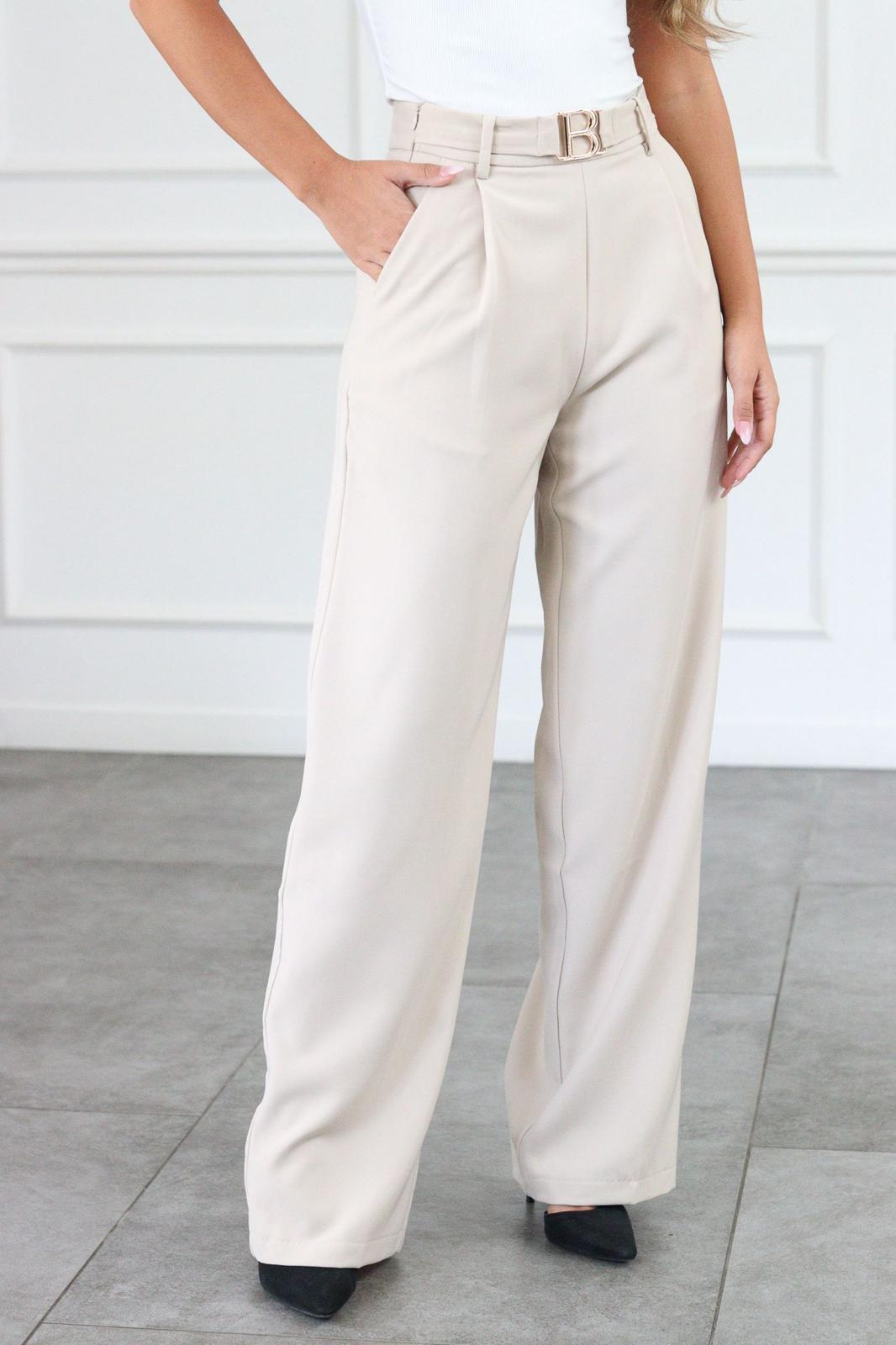 wide B trousers