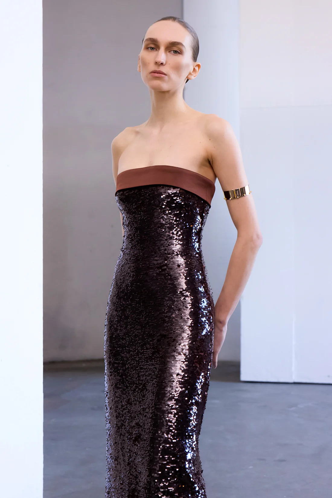 TOPAZIA SEQUIN DRESS