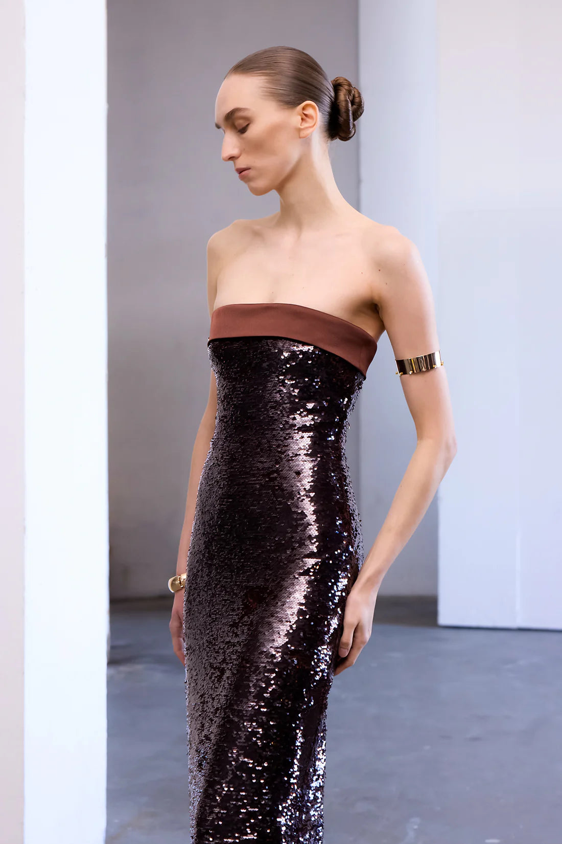 TOPAZIA SEQUIN DRESS