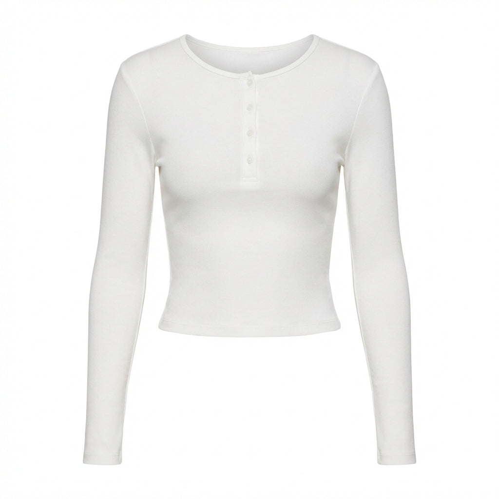 Basic buttoned blouse