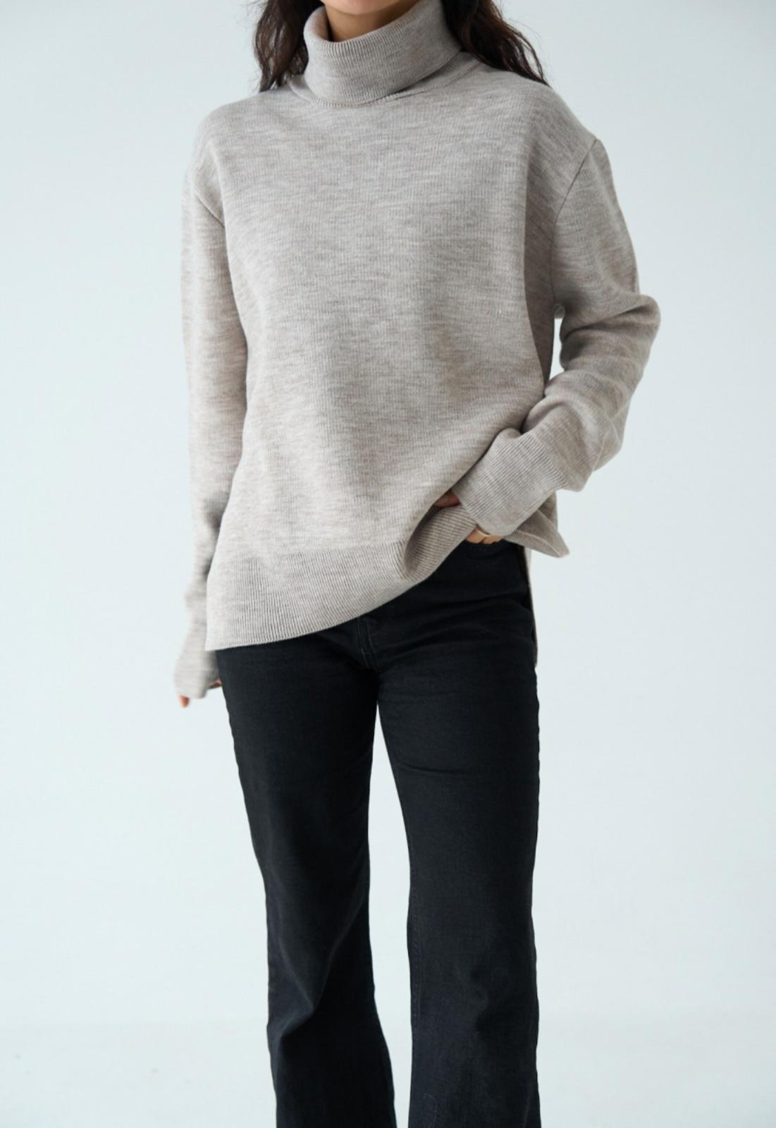 Oversized Knit blouse